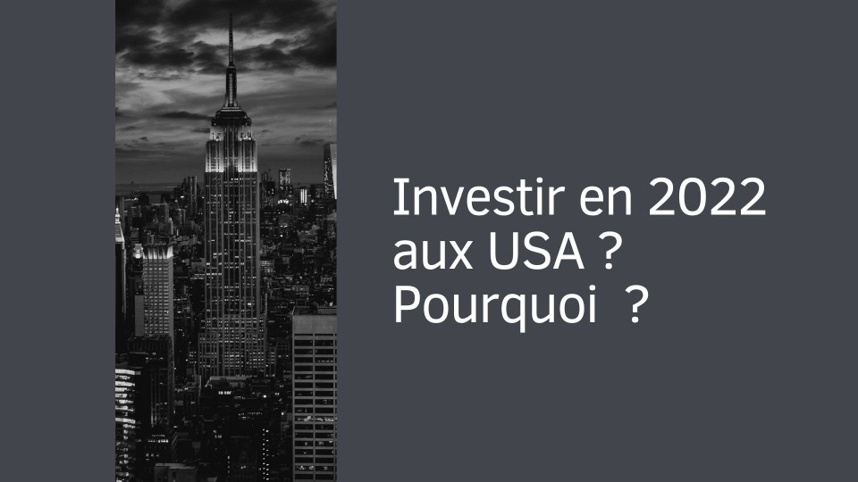 Investir en 2022 aux USA