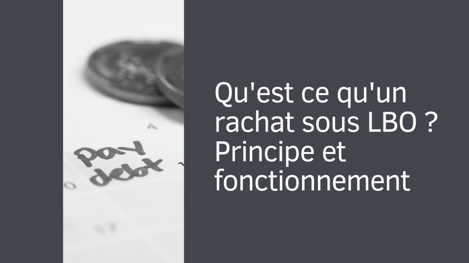 Qu'est ce qu'un rachat sous LBO ?
