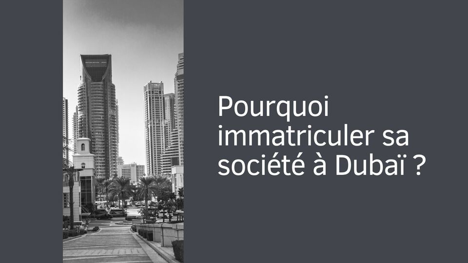 Pourquoi immatriculer sa société à Dubaï ?