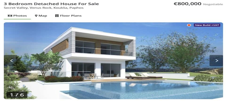 villa luxe chypre