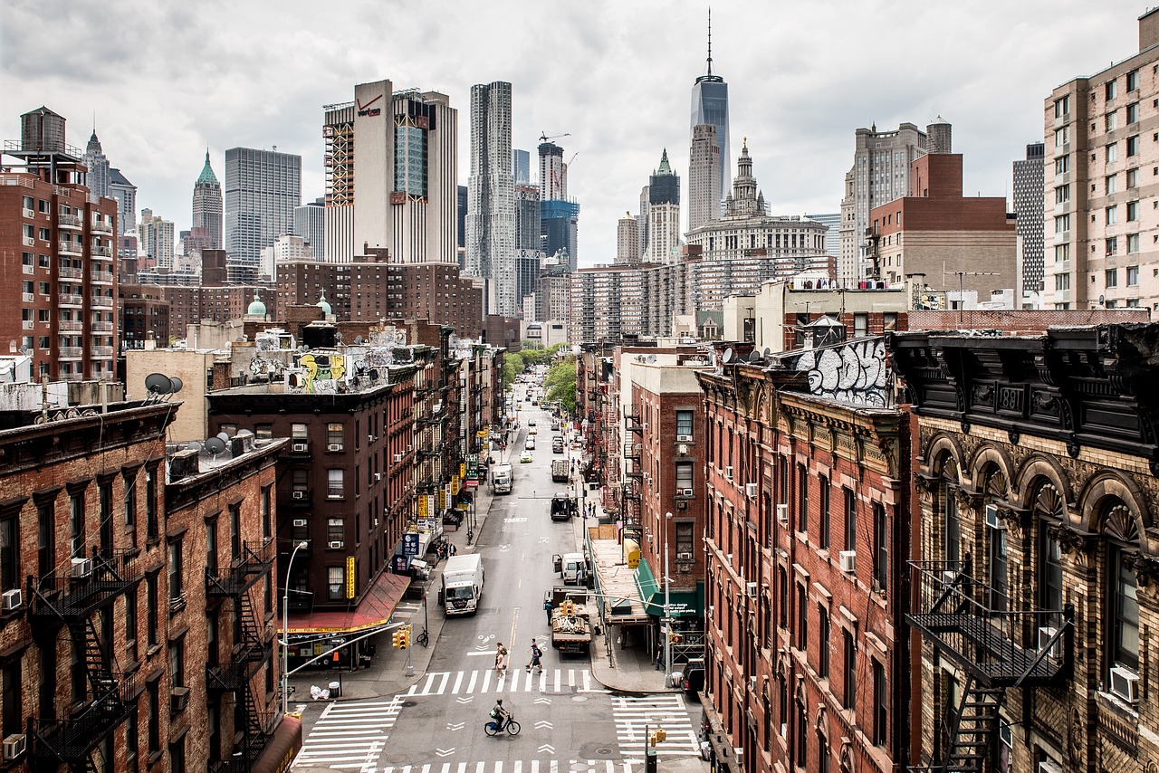 Ville de Manhattan aux USA