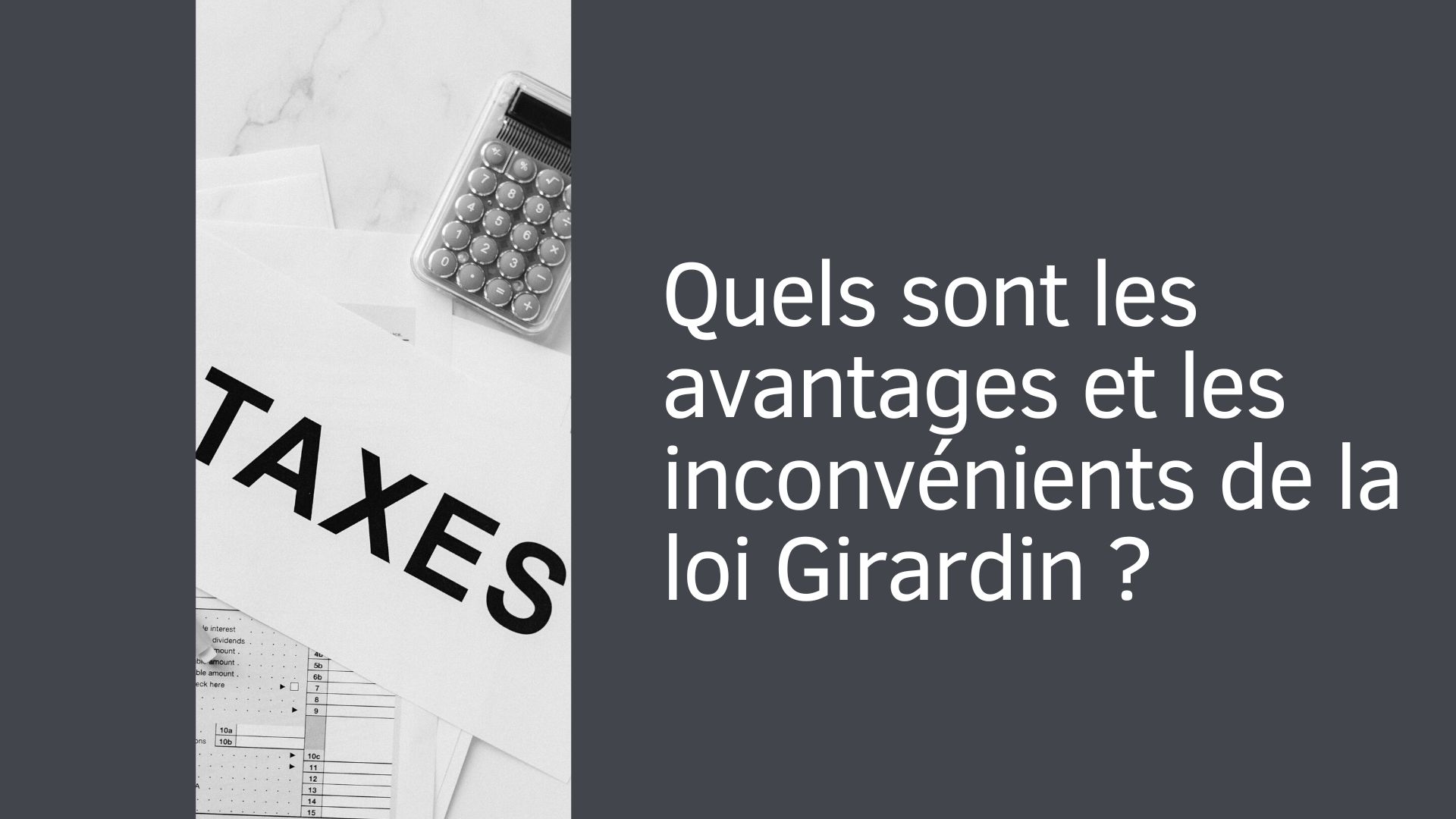avantages-inconvenients-girardin-industriel Quels sont les avantages et les inconvénients de la loi Girardin ?