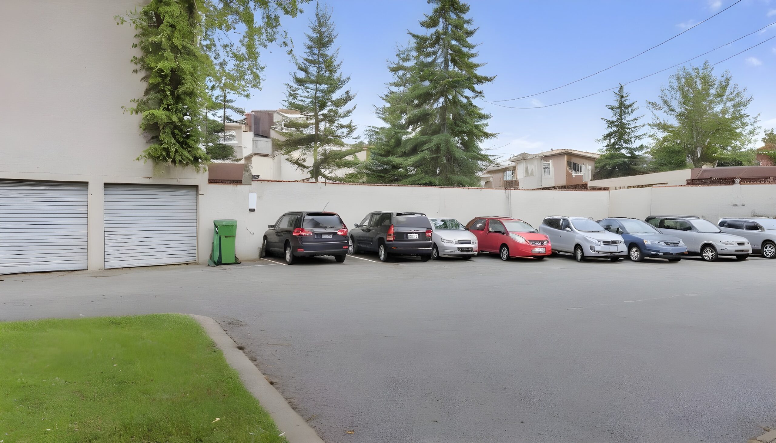 Exemple d'une place de parking