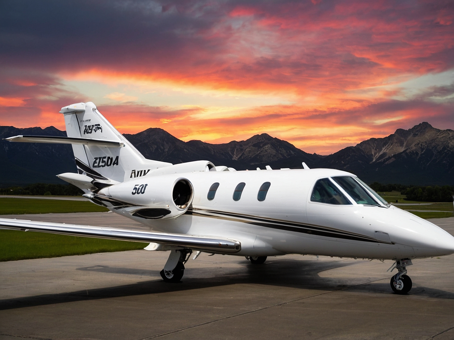 Exemple d'un avion Cessna