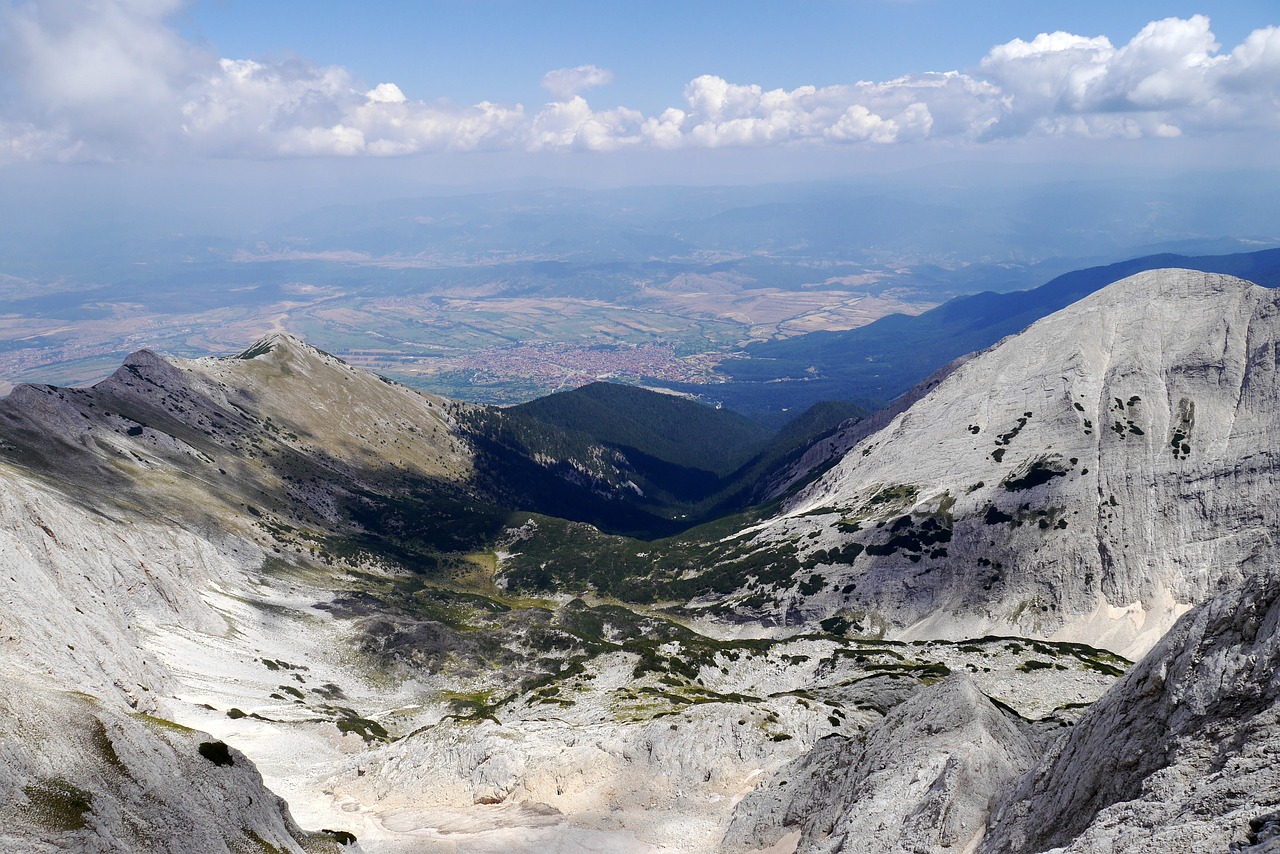 Montagne de Pirin en Bulgarie