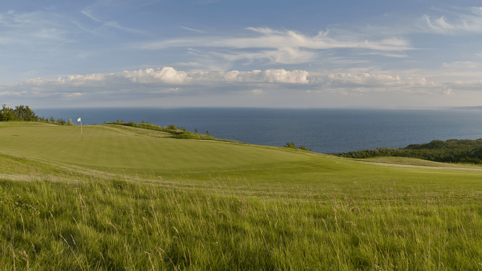 Vue sur la mer Noire à partir du parcours de golf - Source : BlackSeaRama