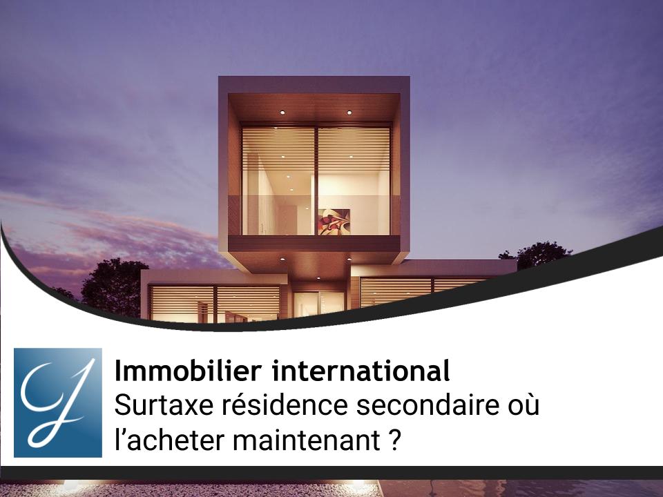 Surtaxe résidence secondaire où l’acheter maintenant ?