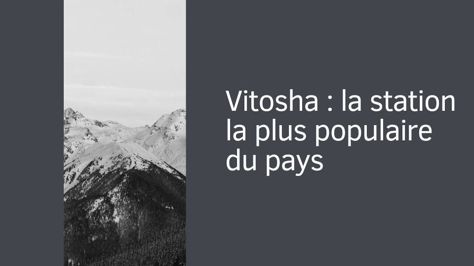 Station de ski de Vitosha