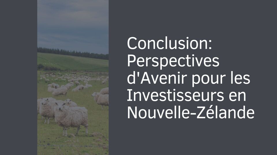 Conclusion: Perspectives d'Avenir pour les Investisseurs en Nouvelle-Zélande