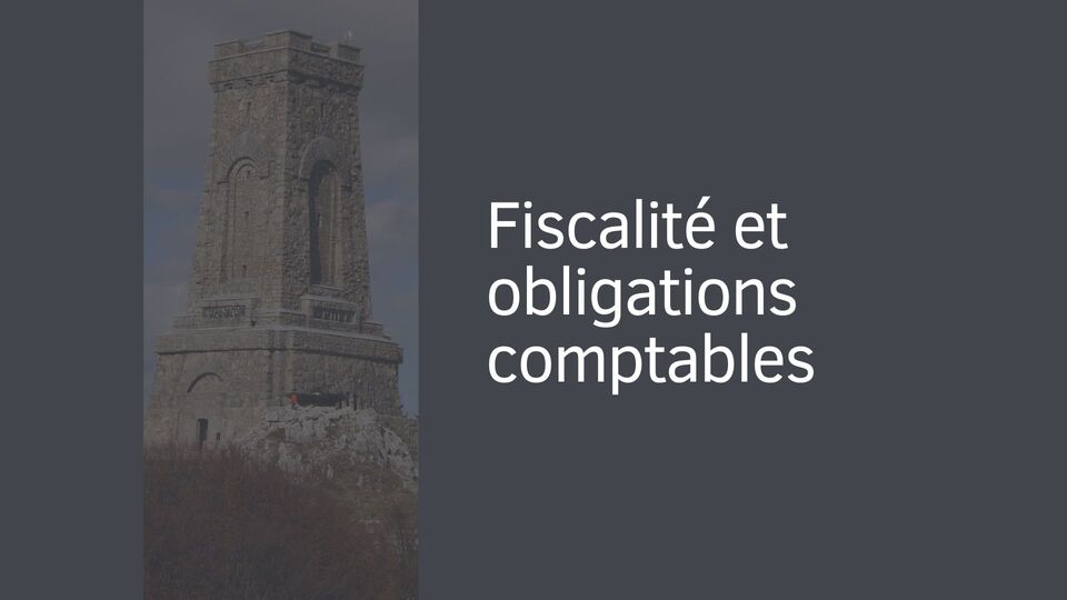 Fiscalité et obligations comptables Fiscalité et obligations comptables