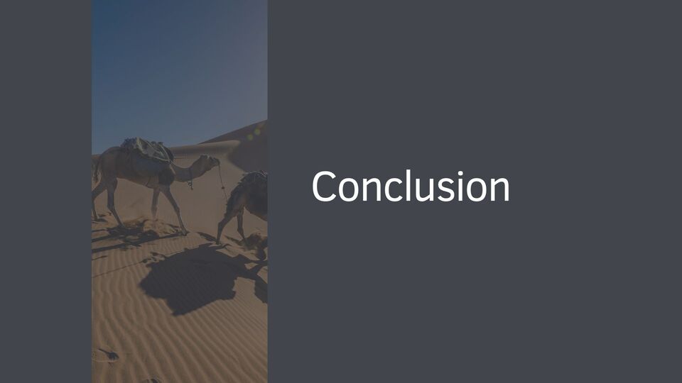 Conclusion Conclusion