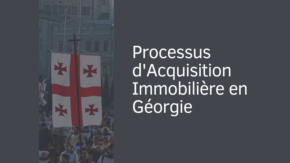 Processus d'Acquisition Immobilière en Géorgie Processus d'Acquisition Immobilière en Géorgie