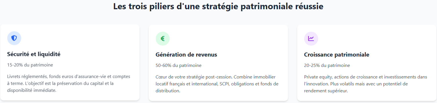 Les 3 pilliers des stratégies d'investissement Les 3 pilliers des stratégies d'investissement