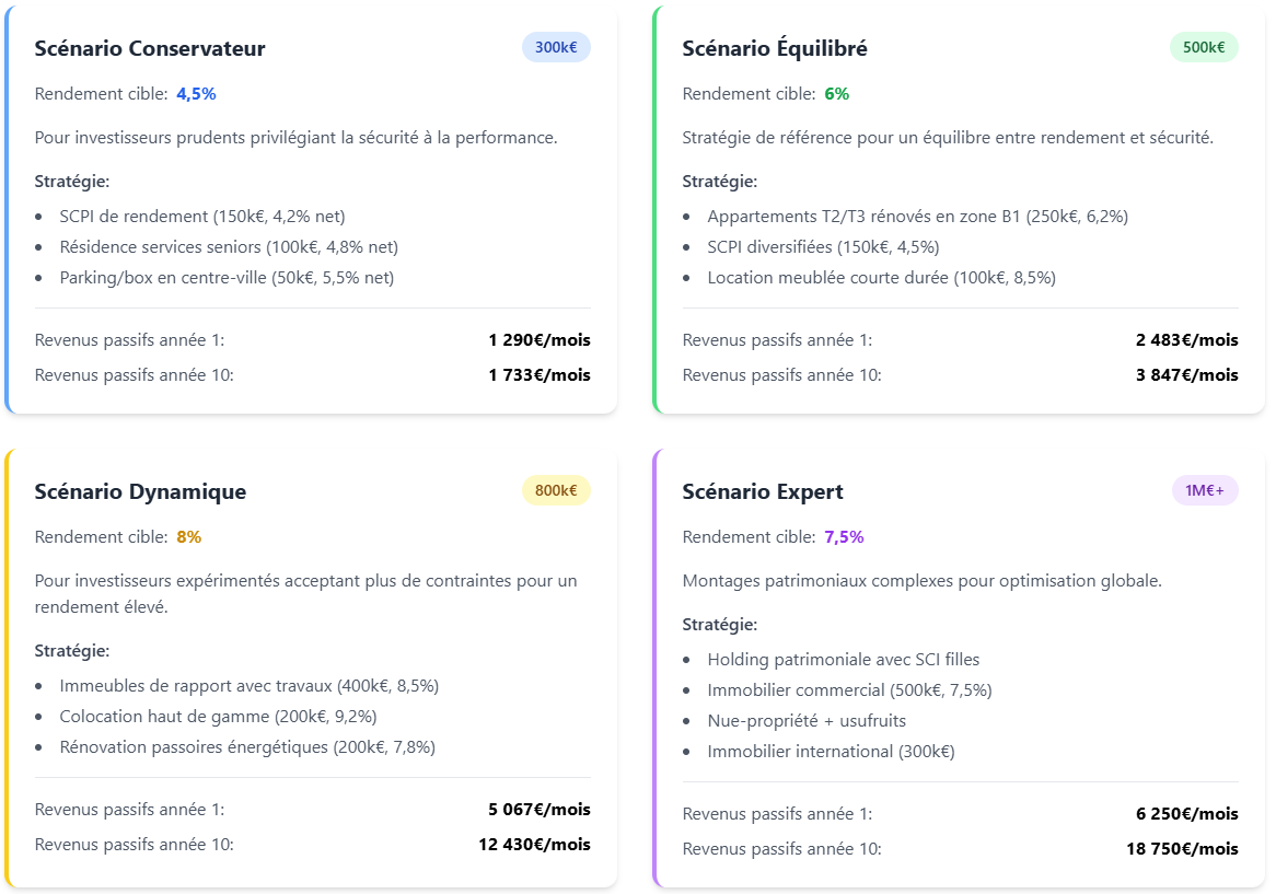 Calcul du potentiel rentier Calcul du potentiel rentier