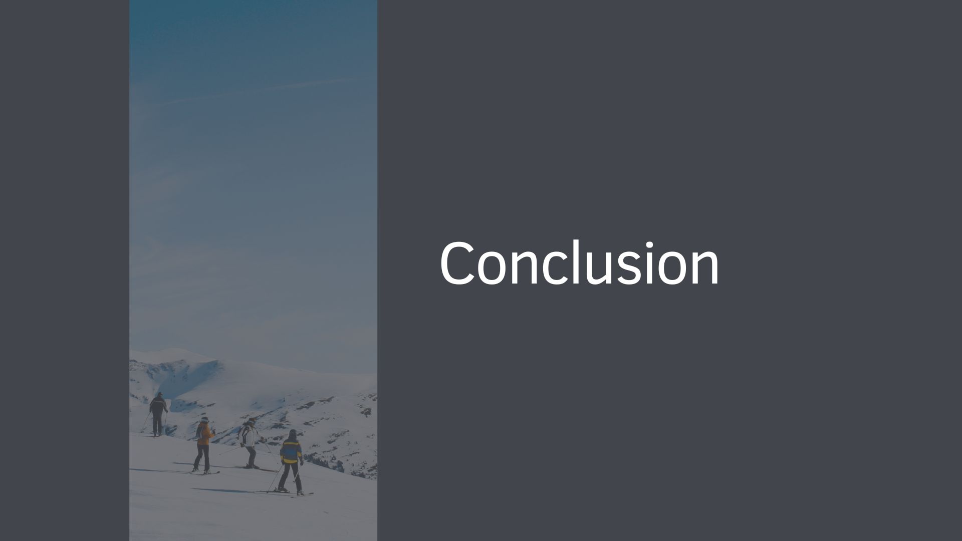 Conclusion Conclusion