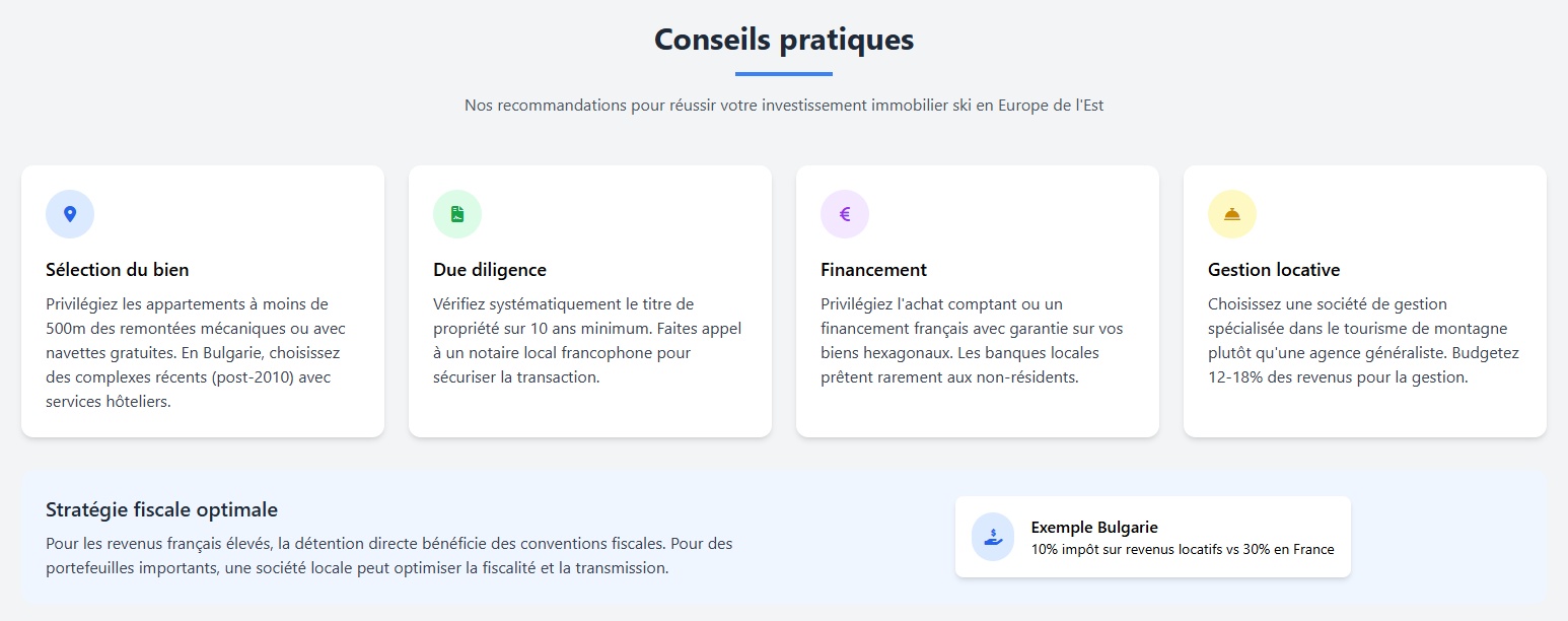 Conseils pratiques Conseils pratiques