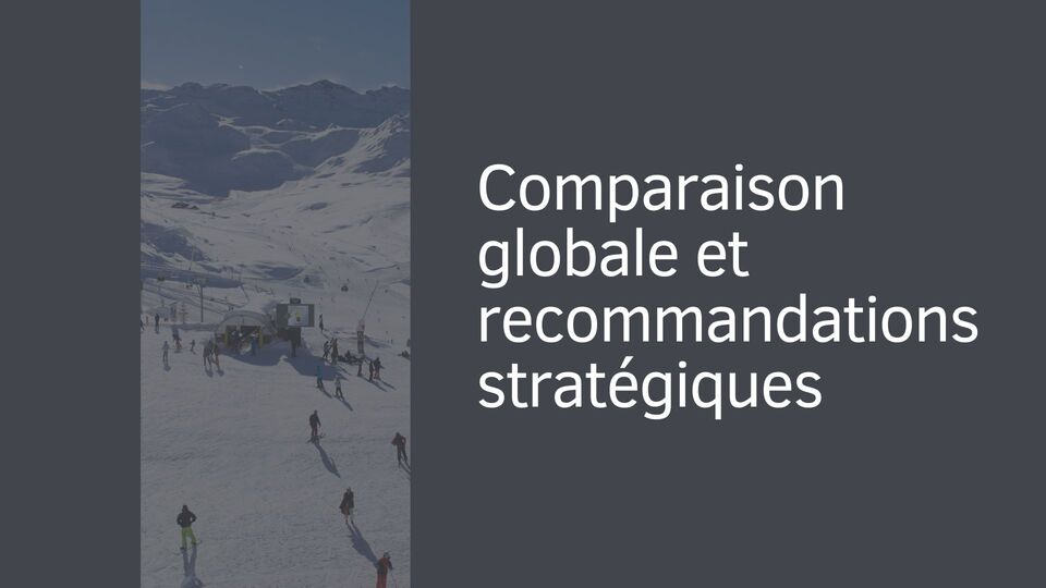Comparaison globale et recommandations stratégiques Comparaison globale et recommandations stratégiques