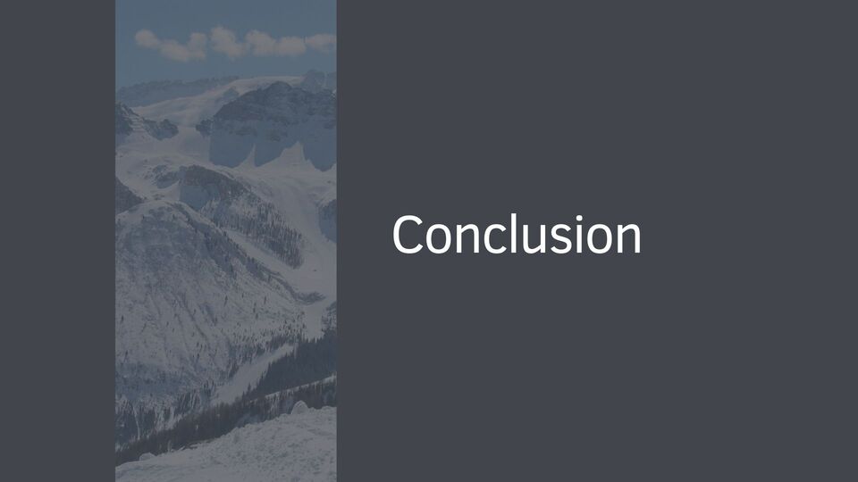 Conclusion Conclusion