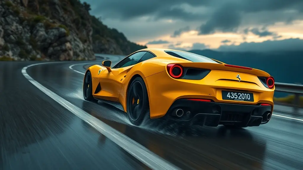 Photo d'une Ferrari Photo d'une Ferrari