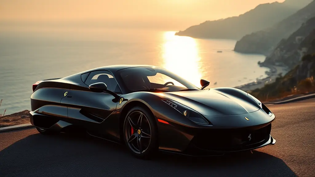 Photo d'une Ferrari Photo d'une Ferrari