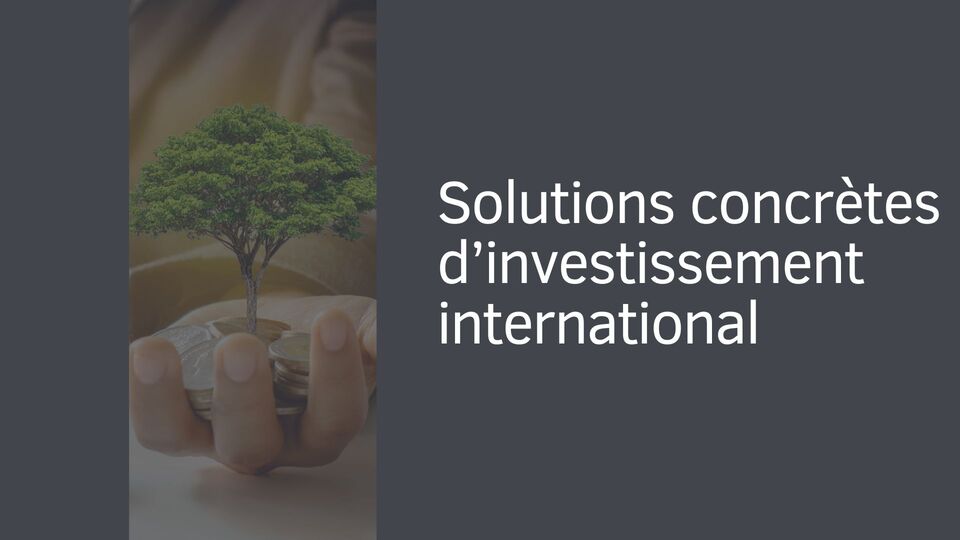 Solutions concrètes d’investissement international