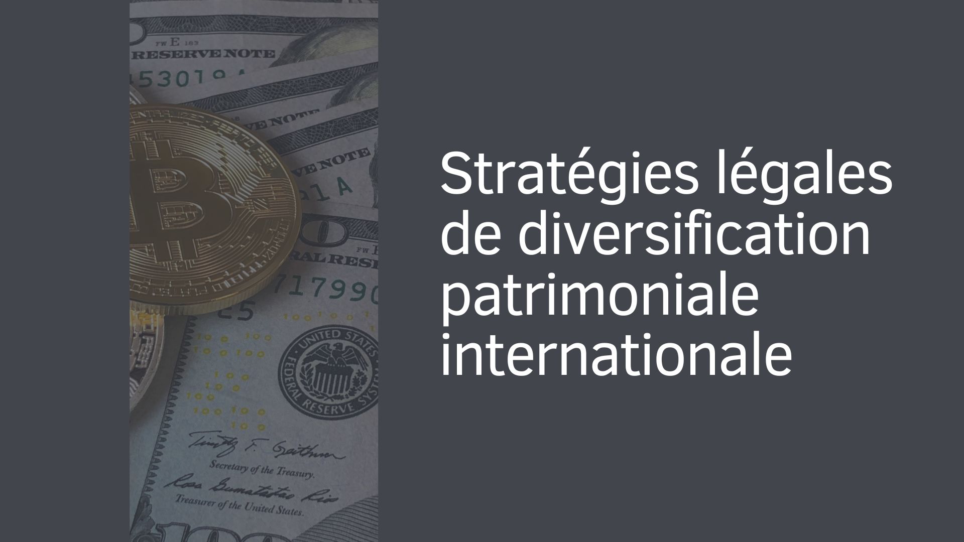 Stratégies légales de diversification patrimoniale internationale