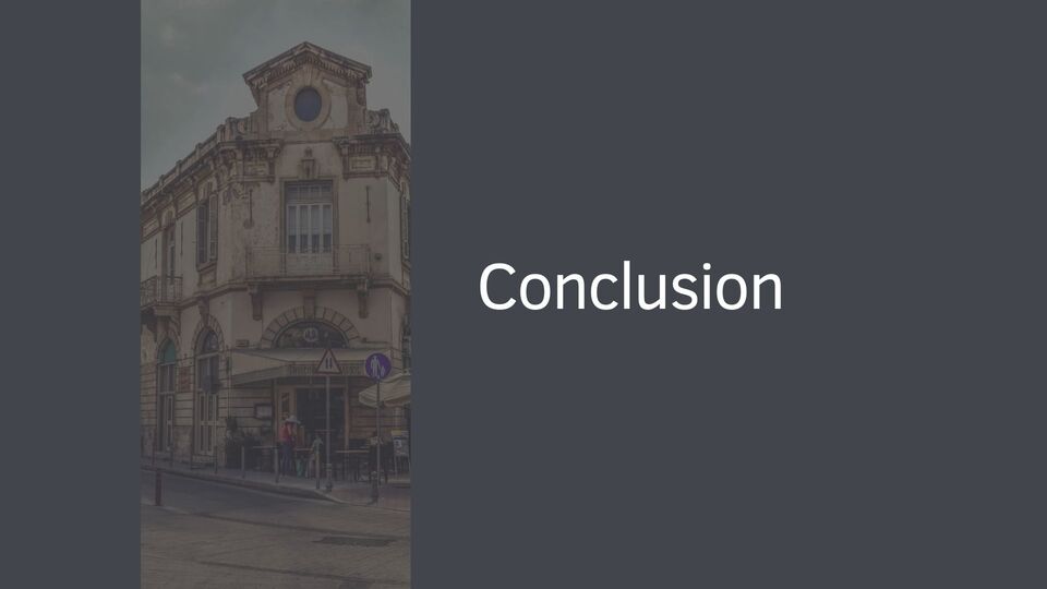 Conclusion Conclusion