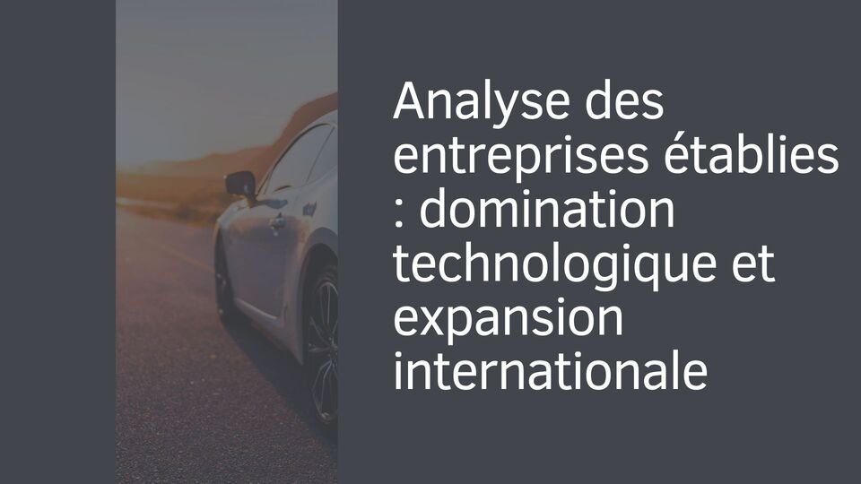 Analyse des entreprises établies : domination technologique et expansion internationale Analyse des entreprises établies : domination technologique et expansion internationale