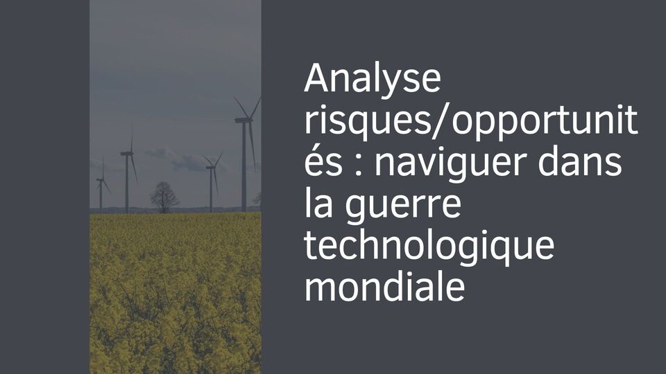 Analyse risques/opportunités : naviguer dans la guerre technologique mondiale Analyse risques/opportunités : naviguer dans la guerre technologique mondiale