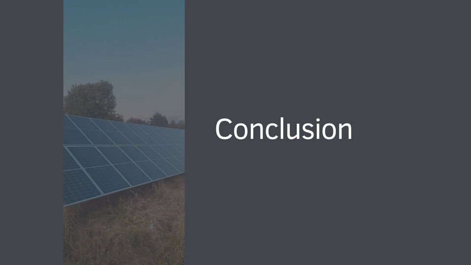 Conclusion Conclusion