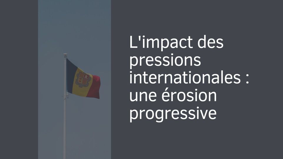 L'impact des pressions internationales : une érosion progressive L'impact des pressions internationales : une érosion progressive