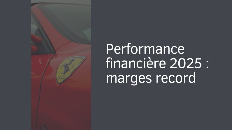 Performance financière 2025 : marges record Performance financière 2025 : marges record