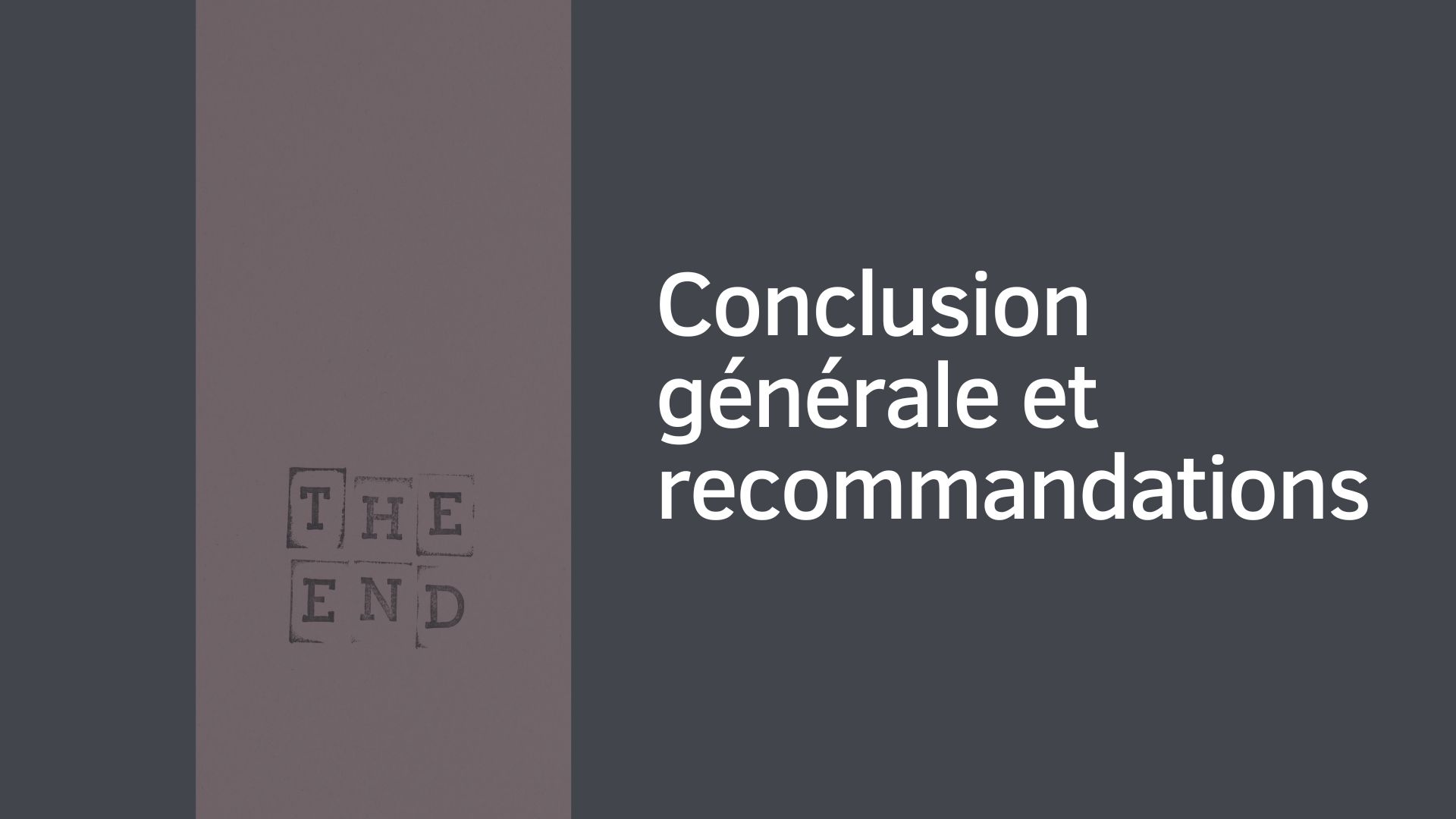 Conclusion