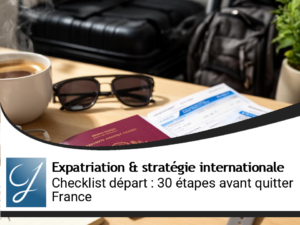 Checklist avant départ : 30 étapes clés avant de quitter la France pour de bon