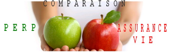 Comparaison PERP Assurance vie