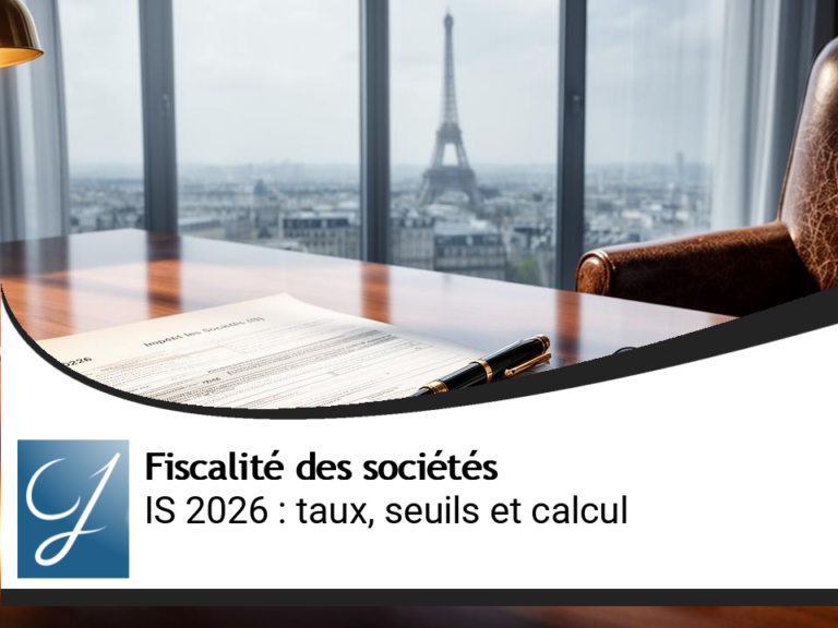 Impôt sur les Sociétés (IS) 2026 : Taux, Seuils et Calcul