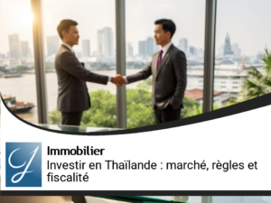 Investir en Thailande : marche, regles pour etrangers et fiscalite