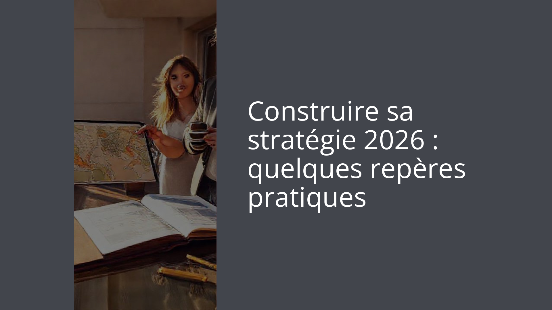 Construire sa stratégie 2026 : quelques repères pratiques