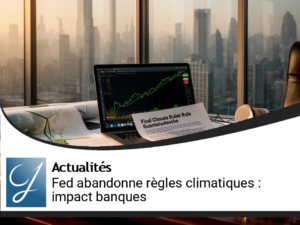 La Fed abandonne les règles climatiques : impacts sur les banques et investisseurs