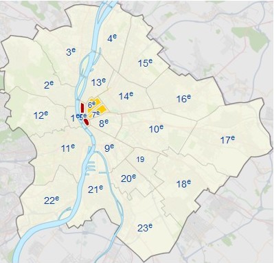 les quartiers de budapest