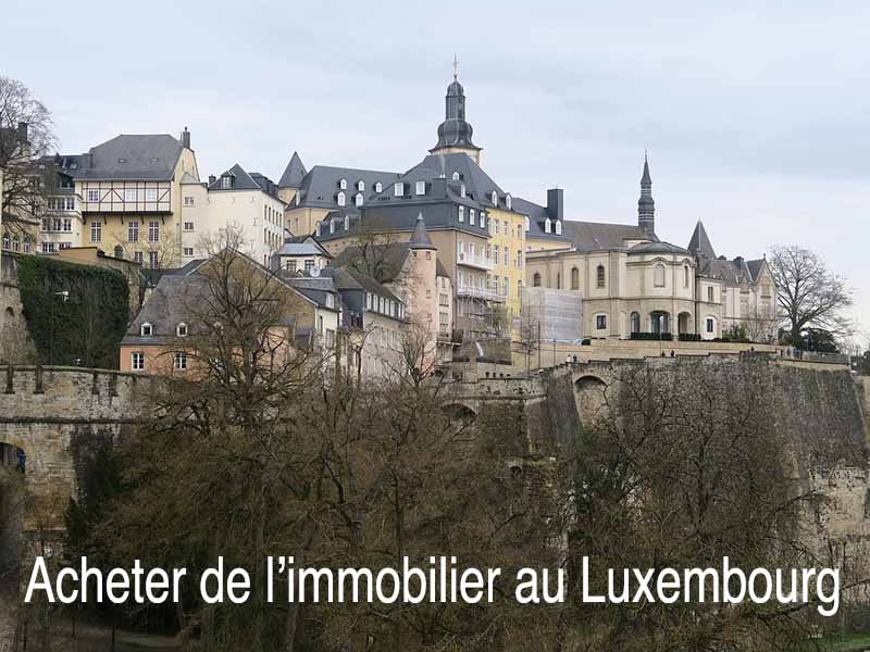 acheter immobilier luxembourg