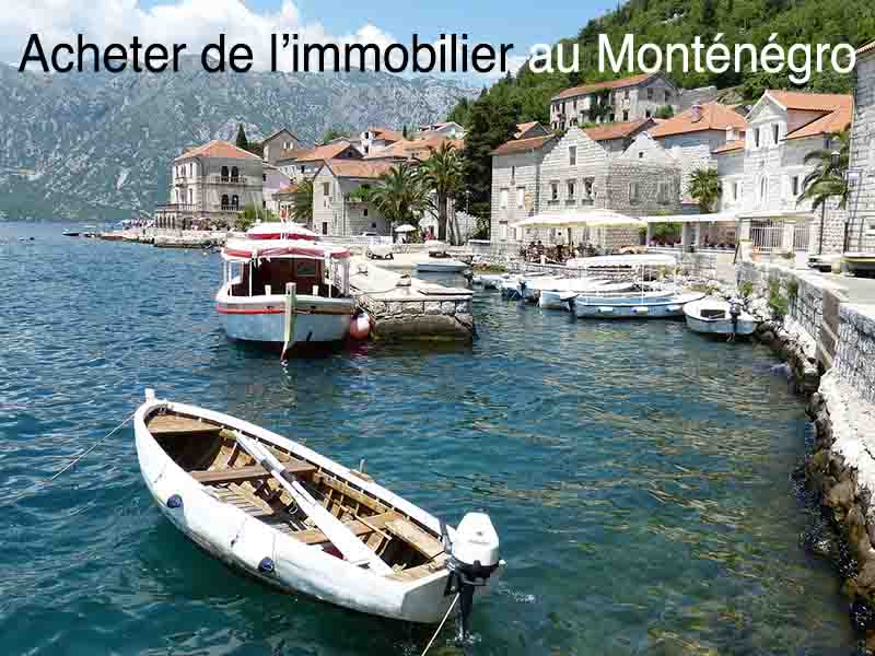 achat immobilier Monténégro