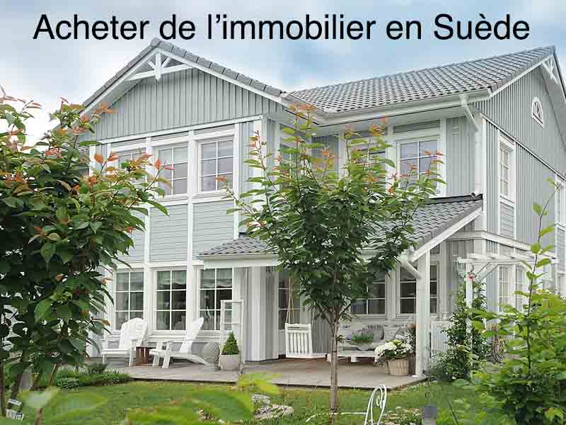 achat immobilier suède