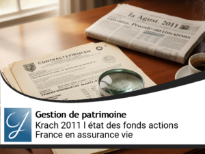 Krach août 2011 : dans quel état sont les fonds de placement actions France en assurance vie?