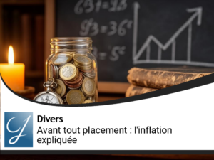 Petit cours sur l&rsquo;inflation avant tout placement!