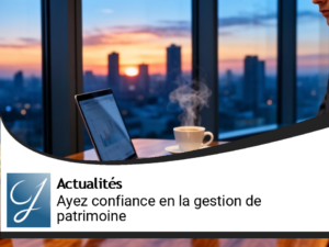 "Ayez confiance" en la gestion de patrimoine