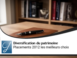 Quels placements en 2012?
