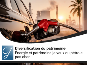 Energie et gestion de patrimoine : je voudrais du pétrole pas cher
