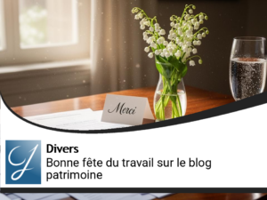Bonne fête du travail sur le blog gestion de patrimoine!