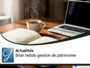 Bilan de la semaine gestion de patrimoine